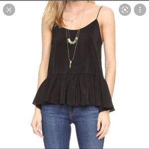 Black Silk Club Monaco Top
